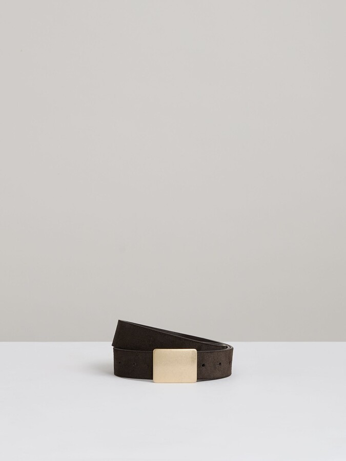 Reiss Eva Square-buckle Belt