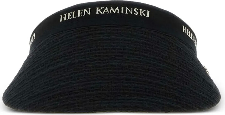 Helen Kaminski Logo-Band Visor Hat