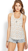 Thumbnail for your product : Forever 21 Lush Floral Racerback Tank