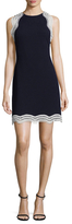 Thumbnail for your product : Donna Ricco Scallop Panel Shift Dress