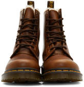 Thumbnail for your product : Dr. Martens Brown 1460 Fur Serena Boots