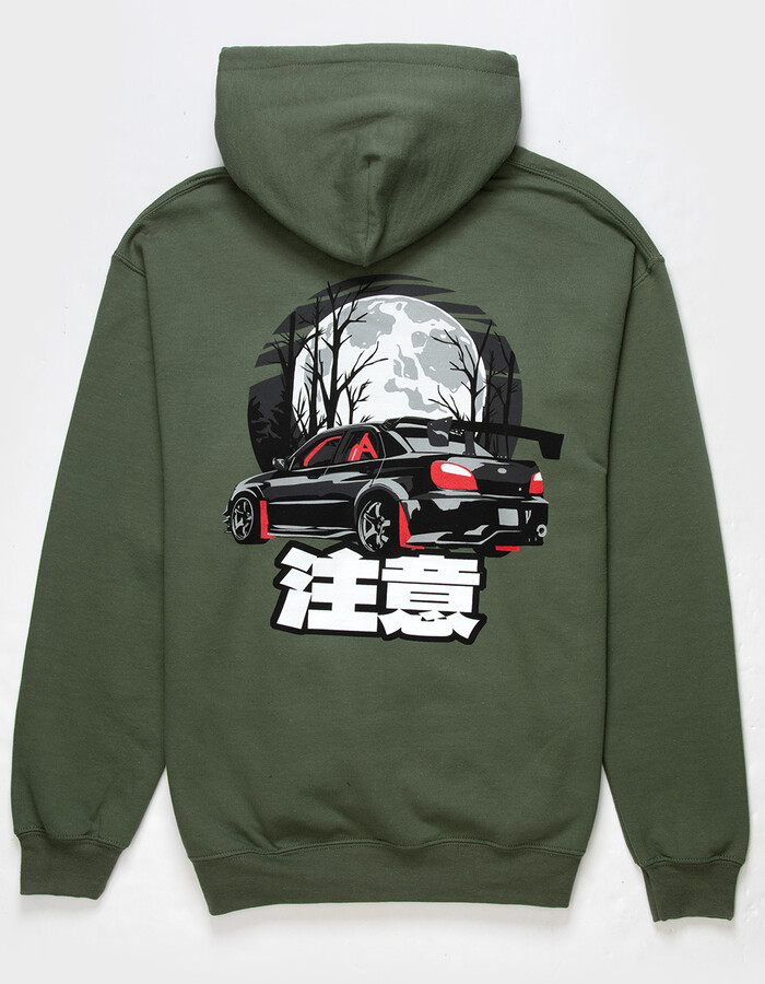 9TH LIFE Caution Mens Hoodie ShopStyle