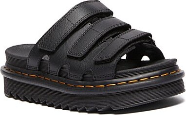 Women's Raine Leather Slide Sandals