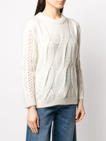 Thumbnail for your product : Pringle Cable Stitch Jumper