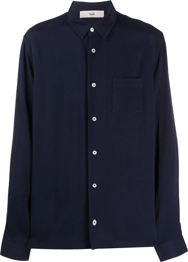 Séfr Floral Jacquard Gael Shirt - ShopStyle 