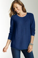 Thumbnail for your product : J. Jill Shaker-stitch a-line sweater