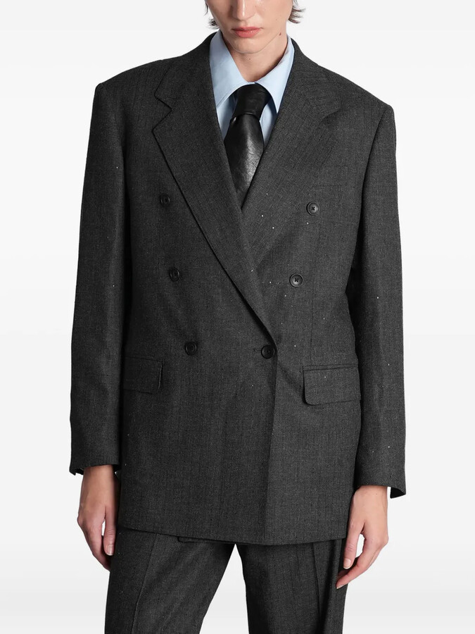 Tagliatore Double-Breasted Pocket Blazer