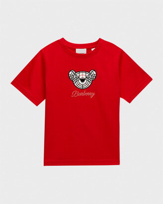 Burberry Kid's Roscoe Teddy Bear-Print T-Shirt, Size 4-12 - ShopStyle Boys'  Tees