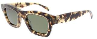 Celine Gaby Rectangle Plastic Sunglasses.