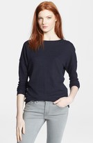 Thumbnail for your product : Majestic Dolman Sleeve Cotton Blend Sweater