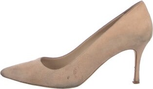 Manolo Blahnik Suede Pumps
