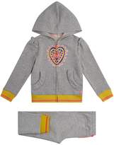 Thumbnail for your product : Billieblush Heart Print Tracksuit