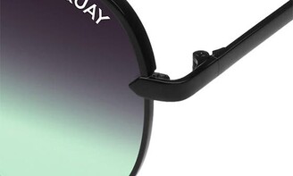 Quay High Key Mini 51mm Aviator Sunglasses