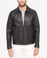 Thumbnail for your product : Andrew Marc Men's Perforated Leather Bomber Jacket