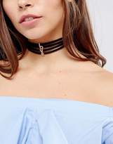 Thumbnail for your product : New Look Love Charm Choker
