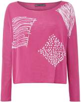 Thumbnail for your product : Crea Concept Square print jumper