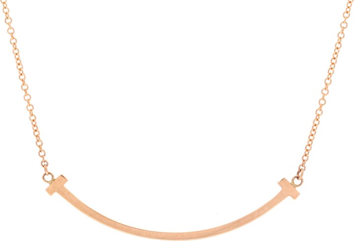 Tiffany & Co. T Smile Pendant Necklace
