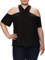 Thumbnail for your product : Rachel Roy Back Keyhole Top