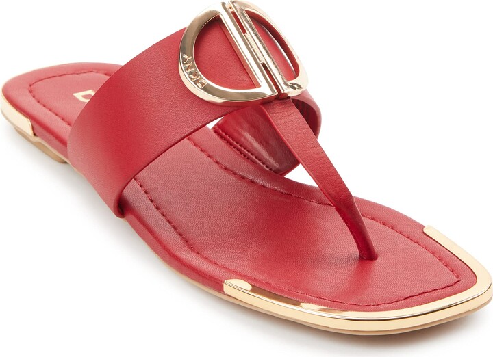 DKNY Red Women's Sandals | Shop the world's largest collection of 