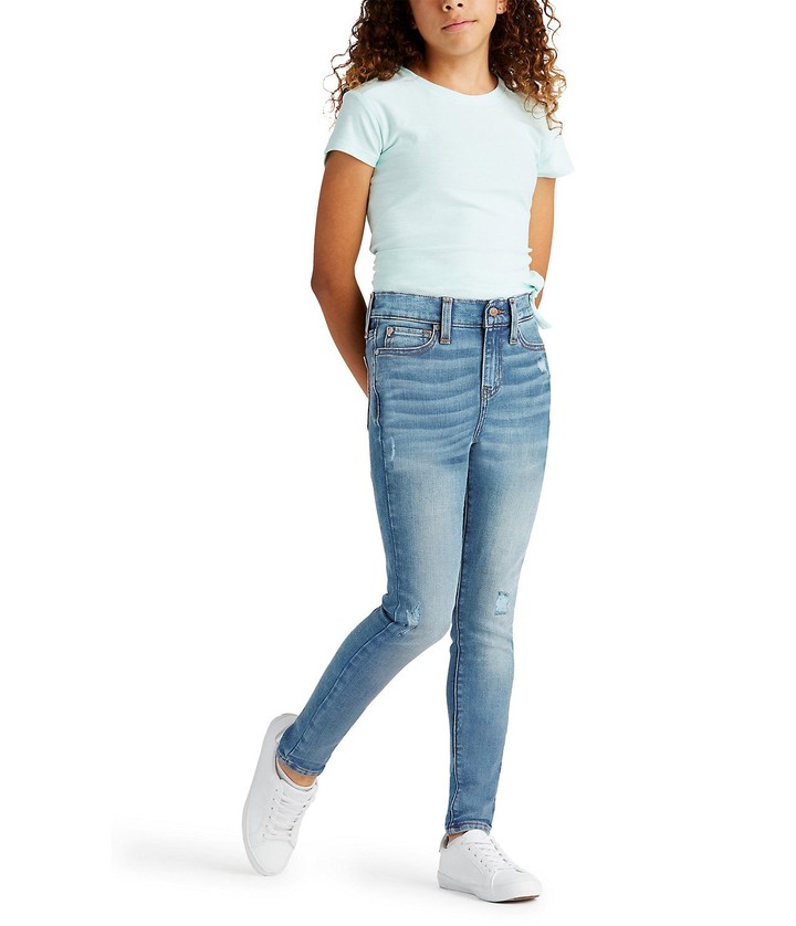 levis girls skinny jeans