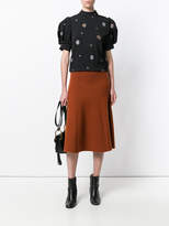 Thumbnail for your product : Chloé funnel neck floral blouse