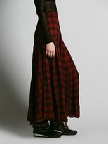 Thumbnail for your product : Free People CP SHADES Sienna Plaid Maxi Skirt