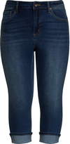 Thumbnail for your product : Max Studio Maxstudio Indigo High Waist Crop Skinny Jeans