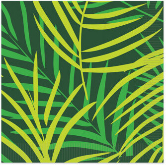 Beistle Palm Leaf Luncheon Napkins
