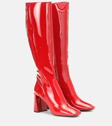 Red Leather Boots Women | Shop the world's largest collection of fashion |  ShopStyle UK