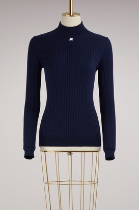 Courreges High neck sweater