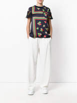 Thumbnail for your product : Sacai floral semi sheer blouse