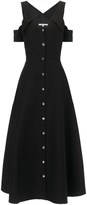 Thumbnail for your product : Carven Black Cotton Front Pocket Dress