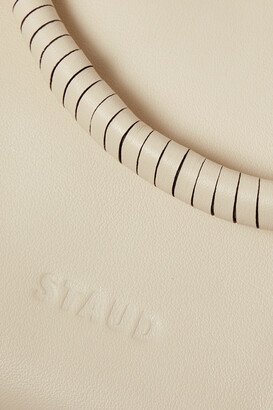 STAUD Off-White Valerie Shearling Shoulder Bag - ShopStyle
