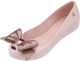 Thumbnail for your product : Mini Melissa Ultragirl Glittered-Bow Ballet Flat, Youth