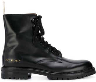 Common Projects Combat boots