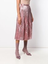 Thumbnail for your product : Marco De Vincenzo Sequins Midi Skirt