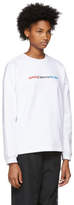 Thumbnail for your product : Opening Ceremony White Cozy Logo Sweatshirt