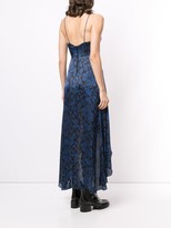 Thumbnail for your product : Alice + Olivia Metallic Waterfall Dress