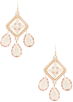 Thumbnail for your product : Miguel Ases Mother Of Pearl & Miyuki Seed Bead Drop Earrings