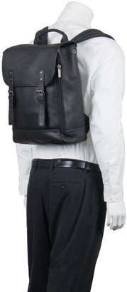 Kenneth Cole Reaction Colombian Leather Single Compartment 15.0" Computer Travel Backpack