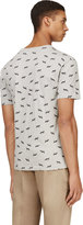 Thumbnail for your product : Kitsune Maison Grey Fox Print T-Shirt