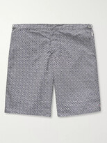 Thumbnail for your product : Orlebar Brown Dane II Long-Length Printed Swim Shorts - Men - Blue - 30