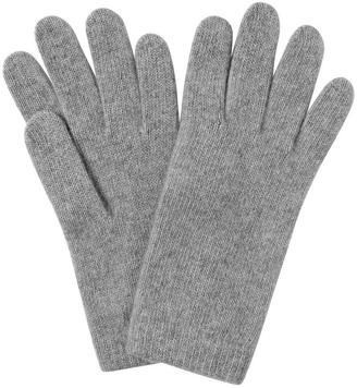 LK Bennett Gene Black Cashmere Gloves