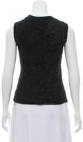 Thumbnail for your product : The Row Textured Sleeveless Top