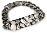 Thumbnail for your product : Forever 21 rhinestoned chain bracelet