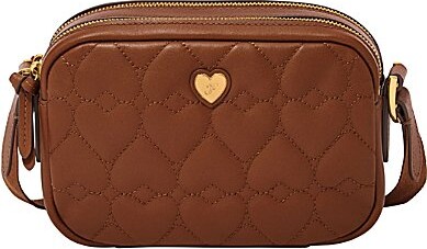 Fossil Danni Quilted Leather Crossbody Bag