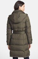 Thumbnail for your product : Ellen Tracy Belted Down Coat (Regular & Petite) (Online Only)