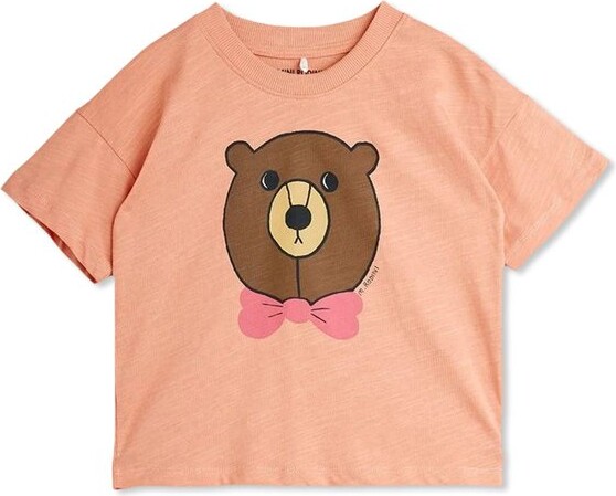 Mini Rodini Bear Printed Crewneck T-Shirt