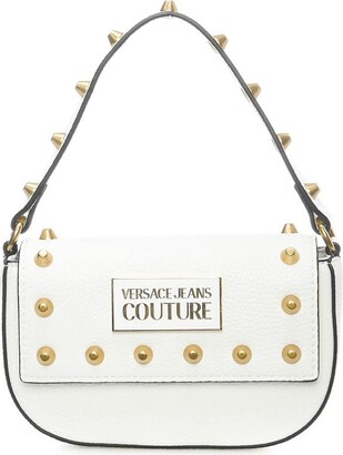 Versace Jeans Couture Studded Chain-Linked Top Handle Bag - ShopStyle