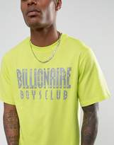 Thumbnail for your product : Billionaire Boys Club T-Shirt With Reflective Logo In Cyber Yellow